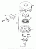 Rasenmäher 23370 - Toro 21" Whirlwind Hevi-Duty Walk-Behind Mower (SN: 8000001 - 8999999) (1978) Spareparts REWIND STARTER NO. 590420