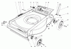 Rasenmäher 23450 - Toro Walk-Behind Mower (SN: 0000001 - 0999999) (1980) Spareparts MOWER HOUSING ASSEMBLY