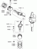 Rasenmäher für Großflächen 30092 - Toro Commercial Walk-Behind Mower, Floating Deck, T-Bar, Gear Drive, 32" Cutting Unit (SN: 280000001 - 280999999) (2008) Spareparts PISTON AND CRANKSHAFT ASSEMBLY KAWASAKI FH430V-AS35