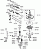 Rasenmäher für Großflächen 30092 - Toro Commercial Walk-Behind Mower, Floating Deck, T-Bar, Gear Drive, 32" Cutting Unit (SN: 270000001-270999999) (2007) Spareparts VALVE AND CAMSHAFT ASSEMBLY KAWASAKI FH430V-AS35