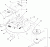 Rasenmäher für Großflächen 30092 - Toro Commercial Walk-Behind Mower, Floating Deck, T-Bar, Gear Drive, 32" Cutting Unit (SN: 290000001 - 290001000) (2009) Spareparts DECK ASSEMBLY