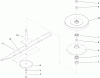 Rasenmäher für Großflächen 30092 - Toro Commercial Walk-Behind Mower, Floating Deck, T-Bar, Gear Drive, 32" Cutting Unit (SN: 290000001 - 290001000) (2009) Spareparts SPINDLE AND BLADE ASSEMBLY