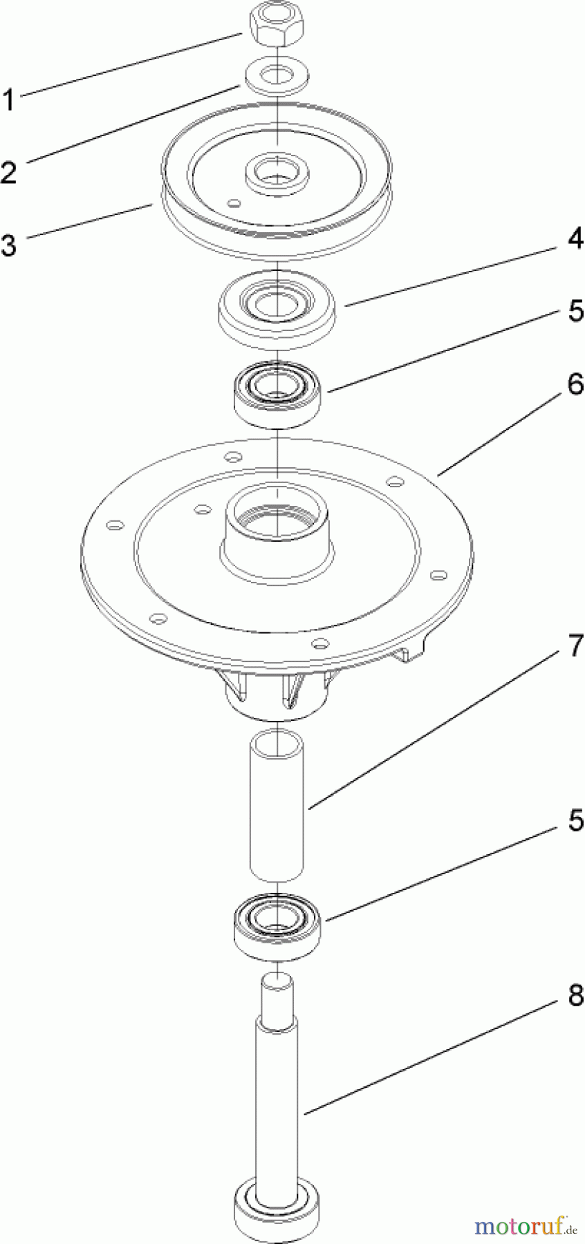  Rasenmäher für Großflächen 30094 - Toro Commercial 36