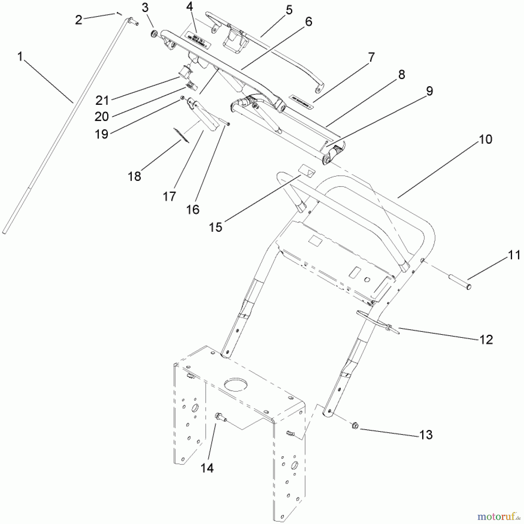  Rasenmäher für Großflächen 30099 - Toro Commercial 52