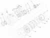 Compact Utility Attachments 22472 - Toro Trench Filler, Dingo Compact Utility Loader (SN: 290000001 - 290999999) (2009) Spareparts HYDRAULIC MOTOR ASSEMBLY NO. 108-5595