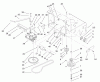 Rasenmäher für Großflächen 30164 - Toro Mid-Size ProLine Mower, Gear Drive, 10.5 hp, 32" Side Discharge Deck (SN: 220000001 - 220999999) (2002) Spareparts TRANSMISSION AND DRIVE PULLEY ASSEMBLY
