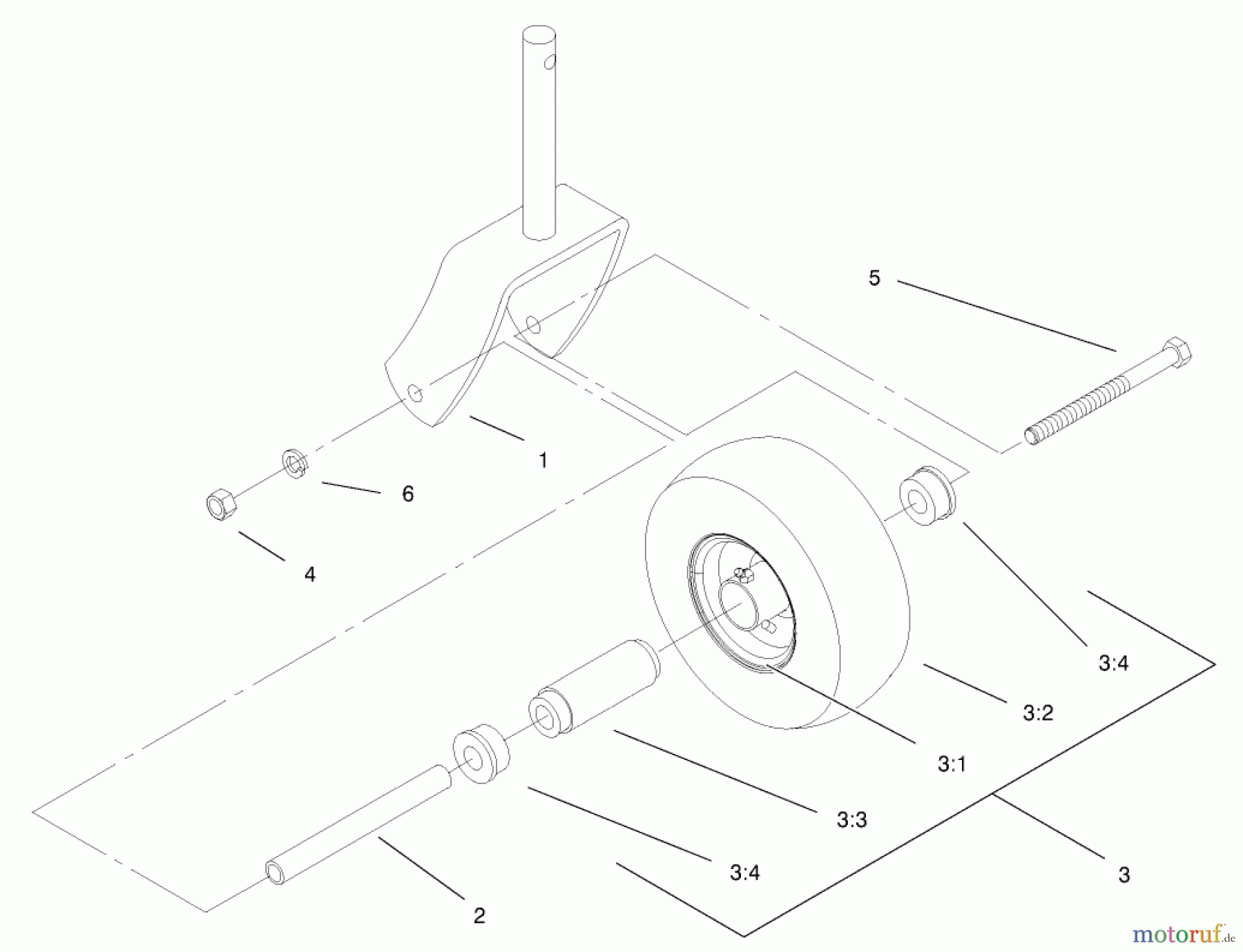  Rasenmäher für Großflächen 30171 - Toro Mid-Size ProLine Mower, Gear Drive, 12.5 hp, 32