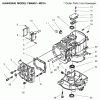 Rasenmäher für Großflächen 30193 - Toro Mid-Size ProLine Mower, Gear Drive, 12.5 hp, 36" Side Discharge Deck (SN: 200000001 - 200999999) (2000) Spareparts CRANKCASE