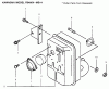 Rasenmäher für Großflächen 30193 - Toro Mid-Size ProLine Mower, Gear Drive, 12.5 hp, 36" Side Discharge Deck (SN: 200000001 - 200999999) (2000) Spareparts MUFFLER