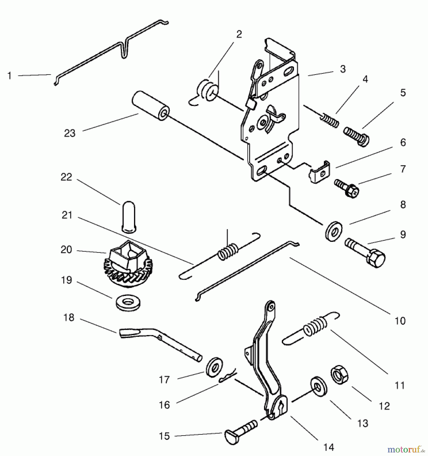  Rasenmäher für Großflächen 30193 - Toro Mid-Size ProLine Mower, Gear Drive, 12.5 hp, 36