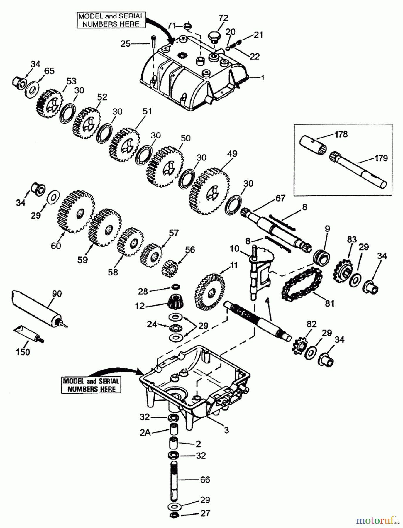  Rasenmäher für Großflächen 30196 - Toro Mid-Size ProLine Mower, Gear Drive, 14 hp, 48