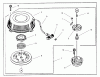 Rasenmäher für Großflächen 30196 - Toro Mid-Size ProLine Mower, Gear Drive, 14 hp, 48" Side Discharge Deck (SN: 220000001 - 220999999) (2002) Spareparts STARTER ASSEMBLY KAWASAKI FC420V-ES15