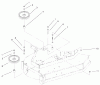 Rasenmäher für Großflächen 30197 - Toro Mid-Size ProLine Mower, Gear Drive, 15 hp, 48" Side Discharge Deck (SN: 210000001 - 210999999) (2001) Spareparts 48" DECK IDLER PULLEYS ASSEMBLY