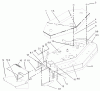 Rasenmäher für Großflächen 30197 - Toro Mid-Size ProLine Mower, Gear Drive, 15 HP, 48" Side Discharge Deck (SN: 240000001 - 240999999) (2004) Spareparts DECK ASSEMBLY