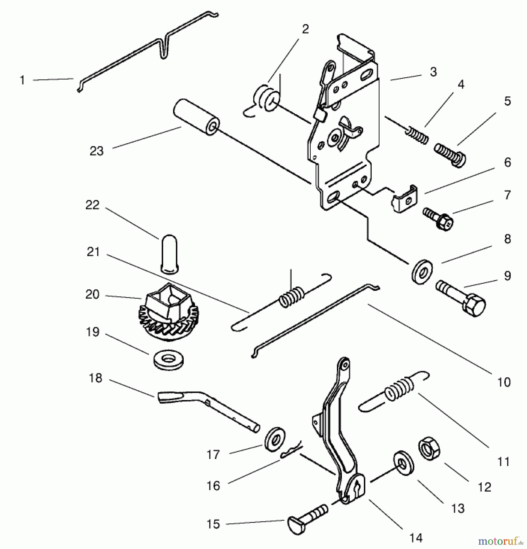  Rasenmäher für Großflächen 30250TE - Toro Mid-Size ProLine Mower, Gear Drive, 12.5 hp, 36