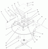 Rasenmäher für Großflächen 30252 - Toro Mid-Size ProLine Mower, Gear Drive, 13 hp, 32" Side Discharge Deck (SN: 210000001 - 210999999) (2001) Spareparts DECK ASSEMBLY