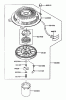 Rasenmäher für Großflächen 30259 - Toro Mid-Size ProLine Mower, Gear Drive, 17 hp, 44" Side Discharge Deck (SN: 210010001 - 210999999) (2001) Spareparts STARTER KAWASAKI FH500V-AS25