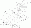 Rasenmäher für Großflächen 30319 - Toro Mid-Size ProLine Mower, T-Bar, Gear Drive, 15 HP, 52" Side Discharge Deck (SN: 260000001 - 260999999) (2006) Spareparts TRANSMISSION DRIVE ASSEMBLY