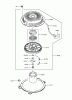 Rasenmäher für Großflächen 30326 - Toro Mid-Size ProLine Mower, T-Bar, Gear Drive, 15 HP, 44" Side Discharge Deck (SN: 260000001 - 260999999) (2006) Spareparts STARTER ASSEMBLY KAWASAKI FH430V-BS28-R