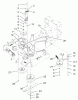 Rasenmäher für Großflächen 30329 - Toro Mid-Size ProLine Mower, Gear Drive, 15 hp, 36" Side Discharge Deck (SN: 210000001 - 210999999) (2001) Spareparts SPINDLES, PULLEYS AND BELTS ASSEMBLY