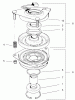 Rasenmäher für Großflächen 30332 - Toro Mid-Size ProLine Mower, Gear Drive, 15 hp, 44" Side Discharge Deck (SN: 210000001 - 210999999) (2001) Spareparts CLUTCH ASSEMBLY NO. 54-3200