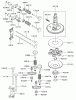 Rasenmäher für Großflächen 30340 - Toro Mid-Size ProLine Mower, Hydro Drive, 17 hp, 44" Side Discharge Deck (SN: 210000001 - 210999999) (2001) Spareparts VALVE/CAMSHAFT KAWASAKI FH500V-AS30