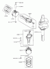 Rasenmäher für Großflächen 30432 - Toro Mid-Size ProLine Mower, Pistol Grip, Gear Drive, 17 HP, 52" Side Discharge Deck (SN: 240000001 - 240999999) (2004) Spareparts PISTON/CRANKSHAFT ASSEMBLY KAWASAKI FH500V-AS29