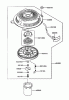 Rasenmäher für Großflächen 30432 - Toro Mid-Size ProLine Mower, Pistol Grip, Gear Drive, 17 hp, 52" Side Discharge Deck (SN: 230000001 - 230999999) (2003) Spareparts STARTER ASSEMBLY KAWASAKI FH500V-AS29