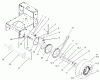 Rasenmäher für Großflächen 30432 - Toro Mid-Size ProLine Mower, Pistol Grip, Gear Drive, 17 hp, 52" Side Discharge Deck (SN: 230000001 - 230999999) (2003) Spareparts WHEEL DRIVE AND BRAKE ASSEMBLY