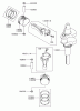 Rasenmäher für Großflächen 30436 - Toro Mid-Size ProLine Mower, Pistol Grip, Hydro Drive, 17 hp, 52" Side Discharge Deck (SN: 230000001 - 230999999) (2003) Spareparts PISTON/CRANKSHAFT ASSEMBLY KAWASAKI FH500V-AS30