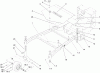Rasenmäher für Großflächen 30437 - Toro Mid-Size ProLine Mower, Pistol Grip, Gear Drive, 15 HP, 44" Side Discharge Deck (SN: 240000001 - 240999999) (2004) Spareparts CARRIER FRAME ASSEMBLY