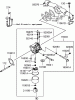 Rasenmäher für Großflächen 30441 - Toro Mid-Size ProLine Mower, Pistol Grip, Hydro Drive, 17 HP, 52" Side Discharge Deck (SN: 260000001 - 260999999) (2006) Spareparts CARBURETOR ASSEMBLY KAWASAKI FH541V-AS27