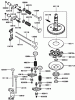 Rasenmäher für Großflächen 30519 - Toro Mid-Size ProLine Mower, Pistol Grip, Gear Drive, 13 HP, 36" Side Discharge Deck (SN: 240000001 - 240999999) (2004) Spareparts VALVE AND CAMSHAFT ASSEMBLY KAWASAKI FH381V-AS25