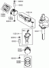 Rasenmäher für Großflächen 30519 - Toro Mid-Size ProLine Mower, Pistol Grip, Gear Drive, 13 HP, 36" Side Discharge Deck (SN: 250000001 - 250999999) (2005) Spareparts PISTON AND CRANKSHAFT ASSEMBLY KAWASAKI FH381V-AS25