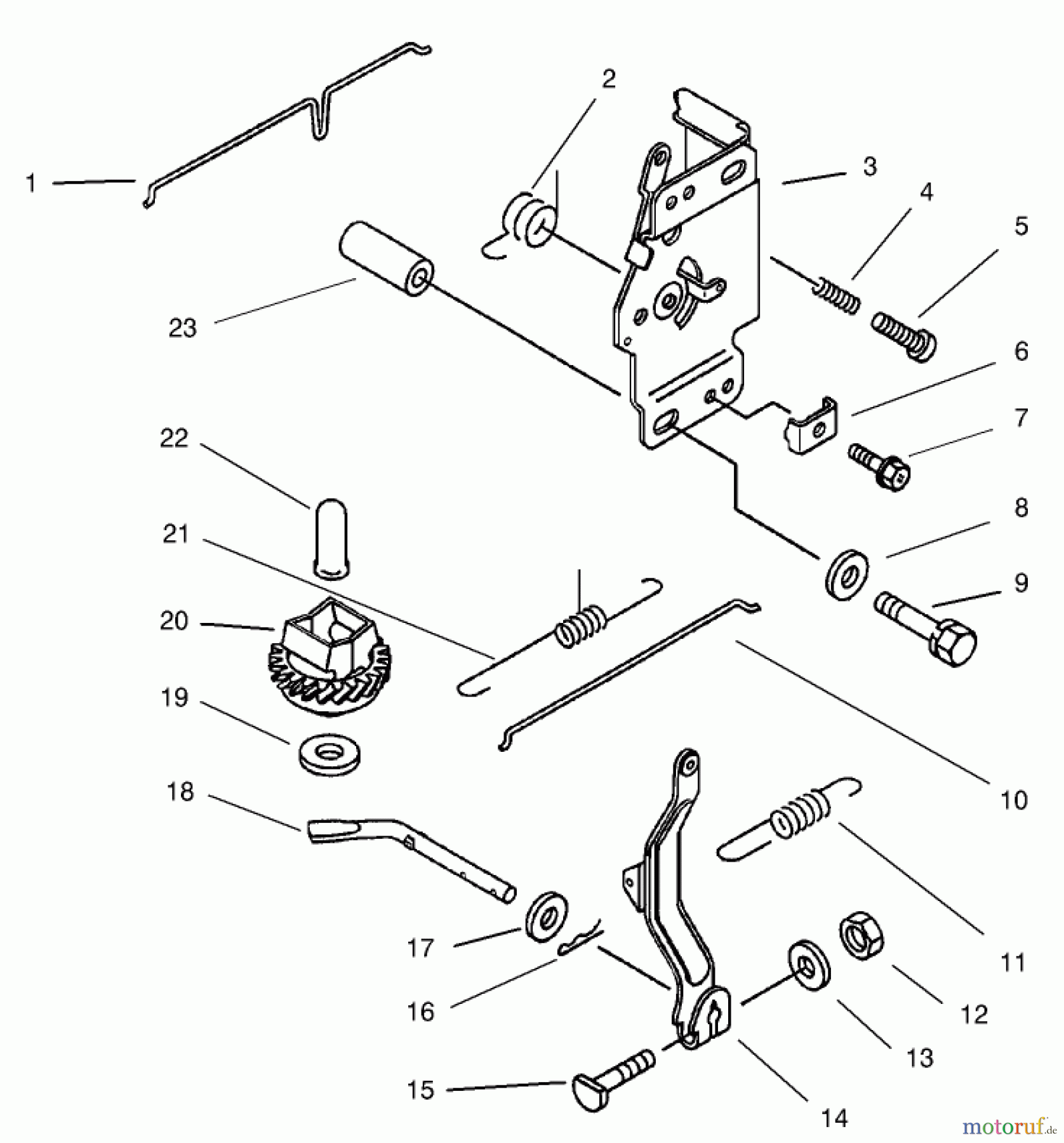  Rasenmäher für Großflächen 30520 - Toro Mid-Size ProLine Mower, Pistol Grip, Gear Drive, 12.5 hp, 32