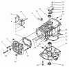 Rasenmäher für Großflächen 30520 - Toro Mid-Size ProLine Mower, Pistol Grip, Gear Drive, 12.5 hp, 32" Side Discharge Deck (SN: 230005001 - 230999999) (2003) Spareparts CRANKCASE ASSEMBLY KAWASAKI FB460V-MS14