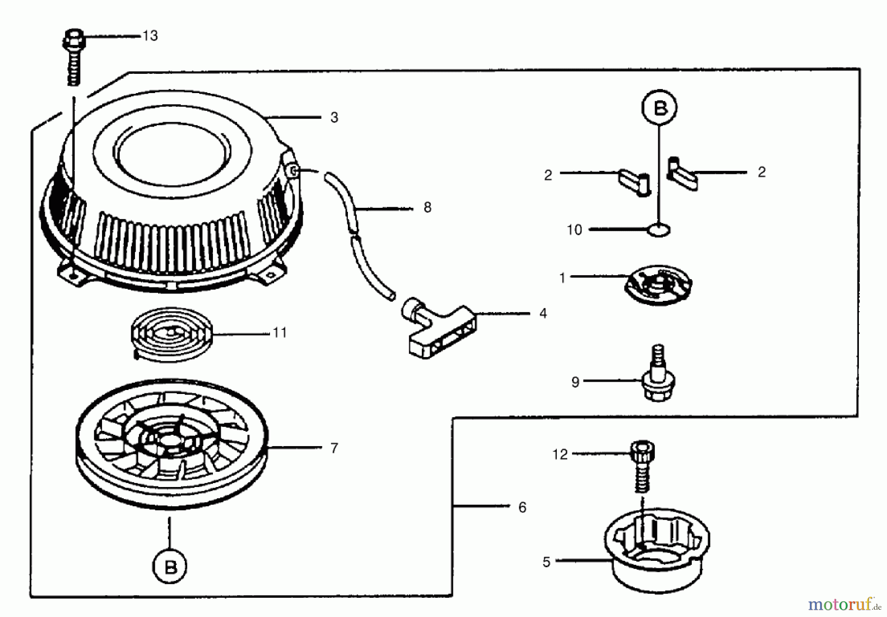  Rasenmäher für Großflächen 30521 - Toro Mid-Size ProLine Mower, Pistol Grip, Gear Drive, 12.5 hp, 36