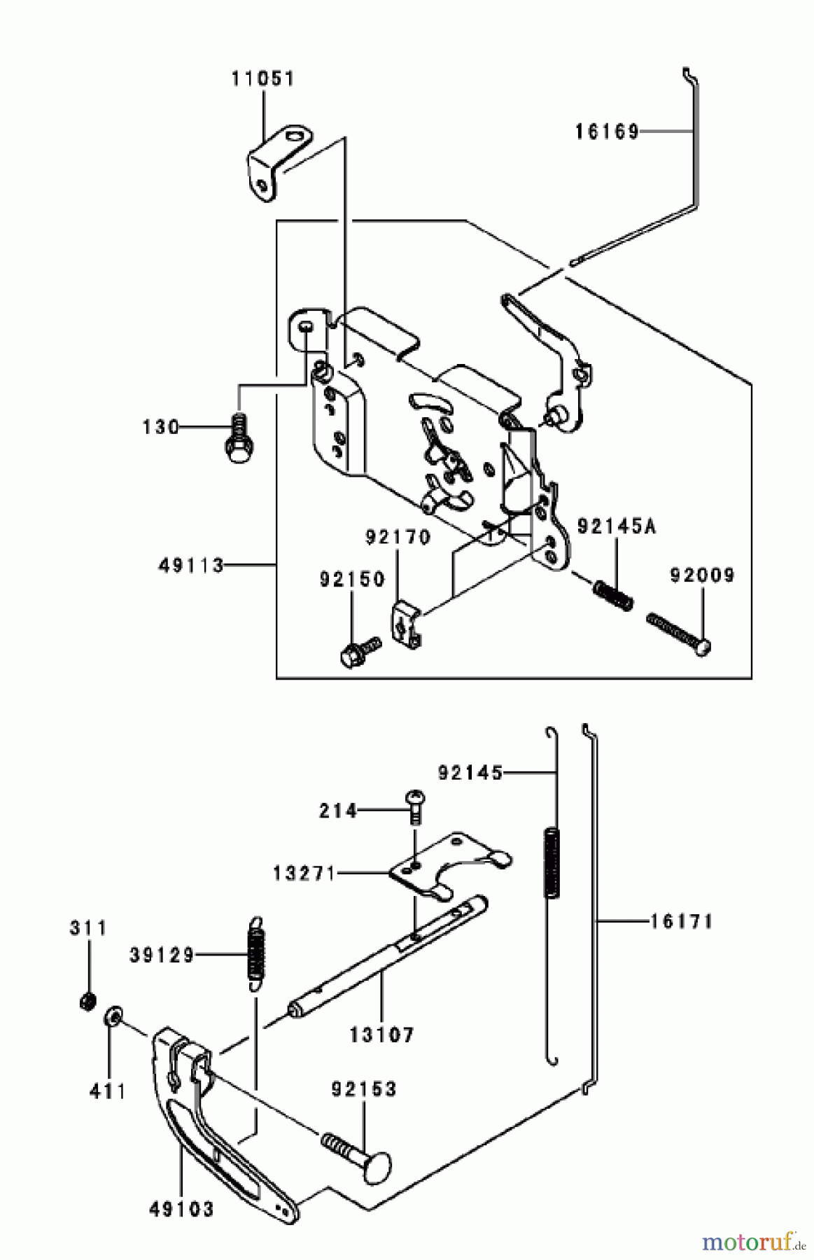  Rasenmäher für Großflächen 30523 - Toro Mid-Size ProLine Mower, Pistol Grip, Gear Drive, 15 hp, 48