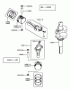 Rasenmäher für Großflächen 30523 - Toro Mid-Size ProLine Mower, Pistol Grip, Gear Drive, 15 hp, 48" Side Discharge Deck (SN: 230000001 - 230005000) (2003) Spareparts PISTON/CRANKSHAFT ASSEMBLY KAWASAKI FH451V-BS04