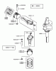 Rasenmäher für Großflächen 30524 - Toro Mid-Size ProLine Mower, Pistol Grip, Hydro Drive, 15 hp, 36" Side Discharge Deck (SN: 220000001 - 220999999) (2002) Spareparts PISTON/CRANKSHAFT ASSEMBLY KAWASAKI FH451V-BS04