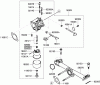 Rasenmäher für Großflächen 30682 - Toro Commercial Walk-Behind Mower, Fixed Deck, Pistol Grip, Gear Drive, 32" Cutting Unit (SN: 290000001 - 290999999) (2009) Spareparts CARBURETOR ASSEMBLY KAWASAKI FH430V-CS25