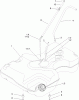 Zerto-Turn Mäher 74143 - Toro Z Master Commercial 2000 Series Riding Mower, 52" TURBO FORCE Side Discharge Deck (SN: 312000001 - 312999999) (2012) Spareparts FUEL TANK AND HOSE ASSEMBLY