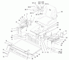 Zerto-Turn Mäher 74160 (Z222) - Toro Z Master Mower (SN: 790001 - 799999) (1997) Spareparts SEAT AND FENDERS