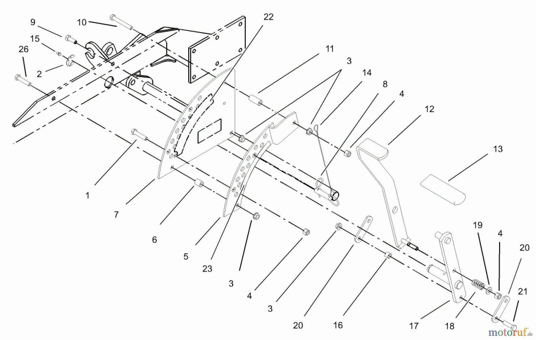  Zerto-Turn Mäher 74161 (Z147) - Toro Z Master Mower, 44