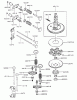 Zerto-Turn Mäher 74161 (Z147) - Toro Z Master Mower, 44" SFS Side Discharge Deck (SN: 240000001 - 240001000) (2004) Spareparts VALVE/CAMSHAFT ASSEMBLY KAWASAKI FH500V-ES10