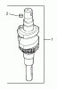 Zerto-Turn Mäher 74162 (Z148) - Toro Z Master Mower, 44" SFS Side Discharge Deck (SN: 240003001 - 240999999) (2004) Spareparts CRANKSHAFT ASSEMBLY KOHLER CV493S-27529