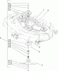 Zerto-Turn Mäher 74162 (Z148) - Toro Z Master Mower, 44" SFS Side Discharge Deck (SN: 240003001 - 240999999) (2004) Spareparts DECK SPINDLE ASSEMBLY