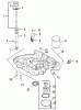 Zerto-Turn Mäher 74162 (Z148) - Toro Z Master Mower, 44" SFS Side Discharge Deck (SN: 240003001 - 240999999) (2004) Spareparts OIL PAN AND LUBRICATION ASSEMBLY KOHLER CV493S-27529