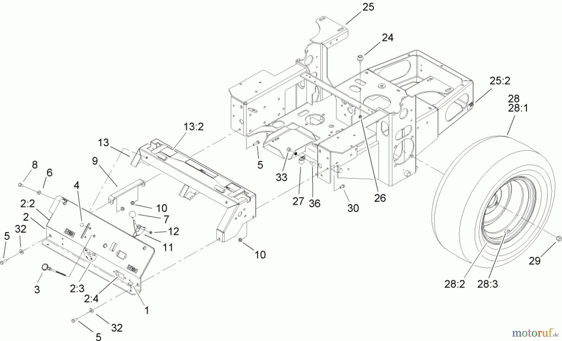  Zerto-Turn Mäher 74165 (Z150) - Toro Z Master Mower, 52