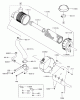 Zerto-Turn Mäher 74167 (Z153) - Toro Z Master Mower, 52" SFS Side Discharge Deck (SN: 240000001 - 240999999) (2004) Spareparts AIR FILTER AND MUFFLER ASSEMBLY KAWASAKI FH680V-AS21